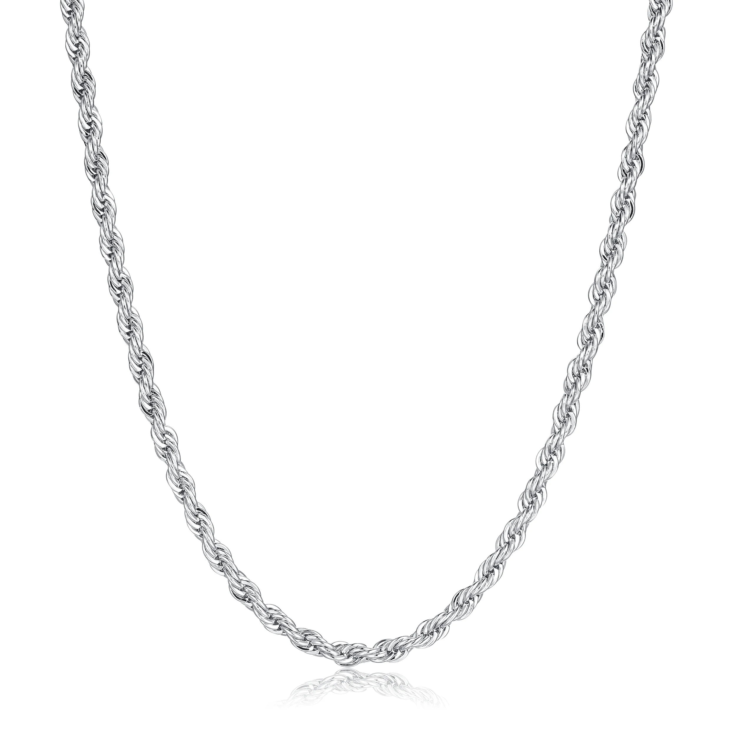 Silver Rope Chain 5mm - Image 4