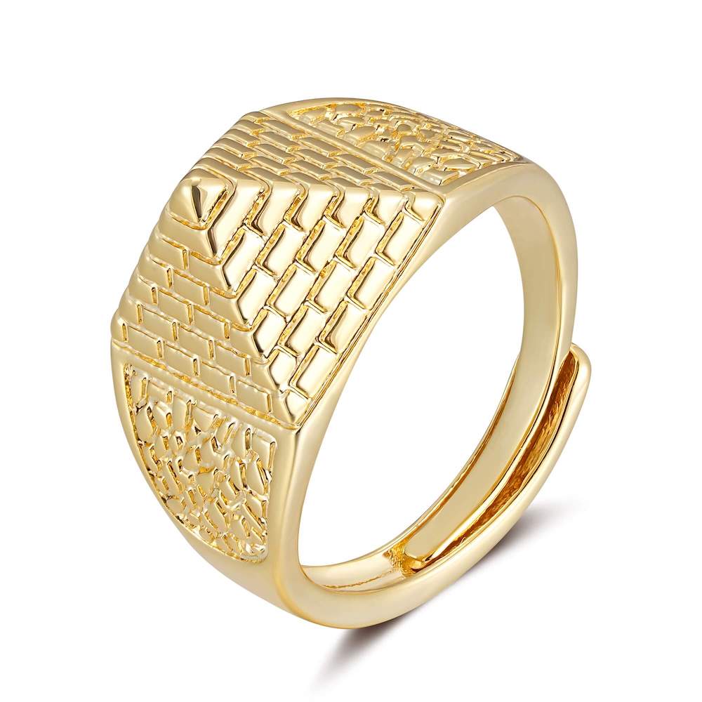 Gold Kids Pyramid Ring - Image 4