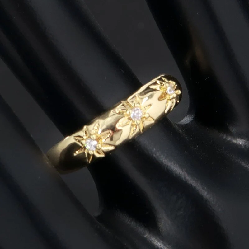 Gold Kids Gypsy Trilogy Ring - Image 3