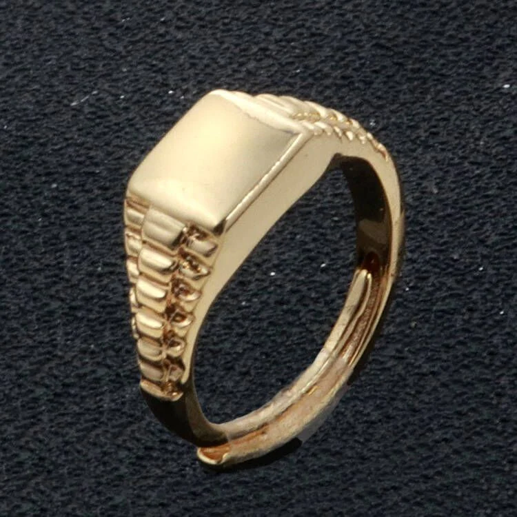 Gold Kids Watch Link Ring - Image 4