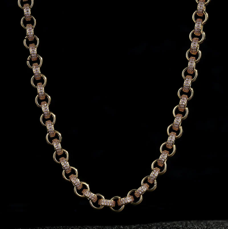 Pink 8mm Adjustable Belcher Chain - Image 4