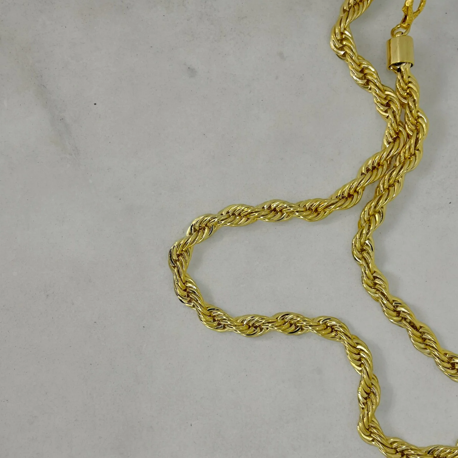Gold Rope Chain 12mm - Image 4