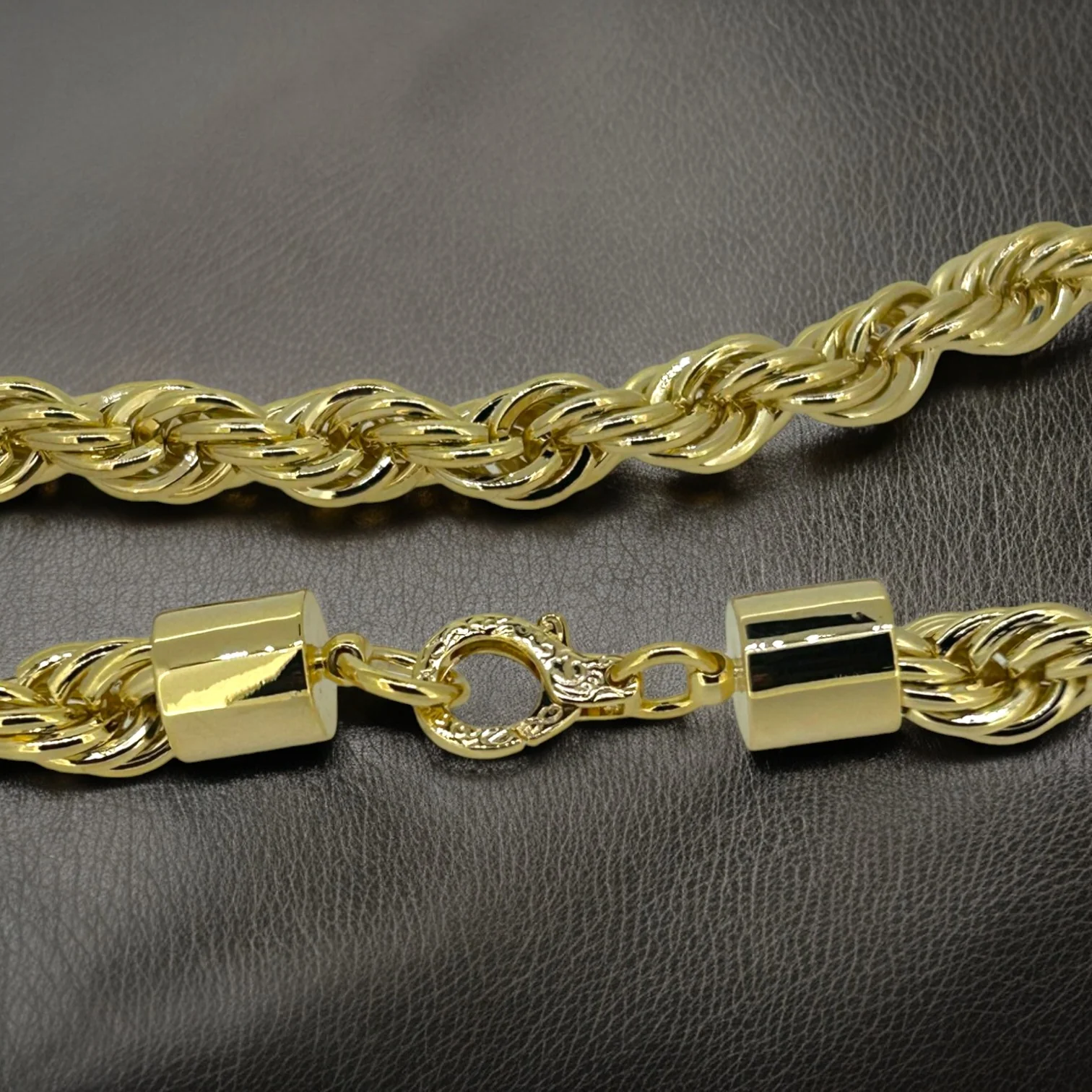 Gold Rope Chain 12mm - Image 5