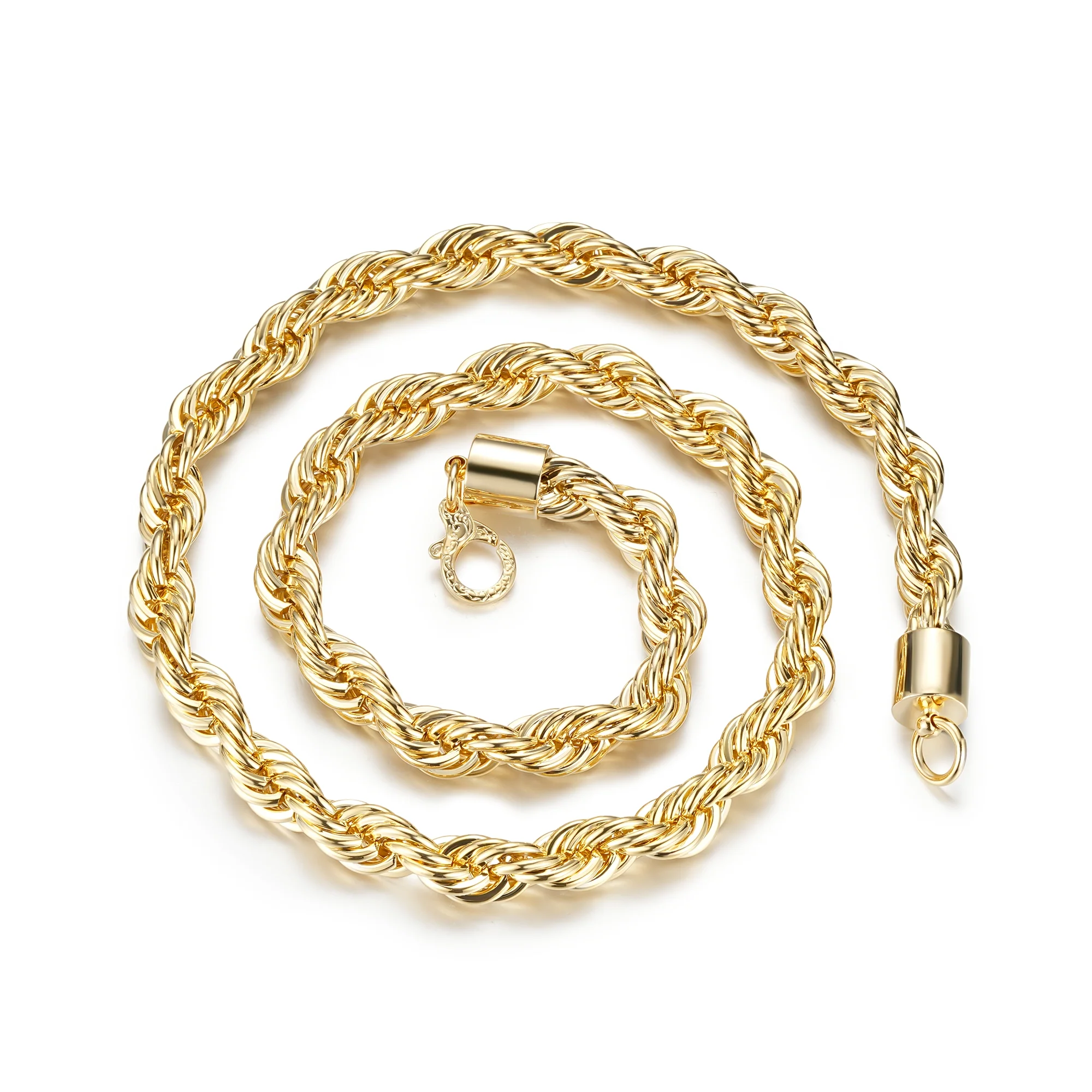 Gold Rope Chain 12mm - Image 7