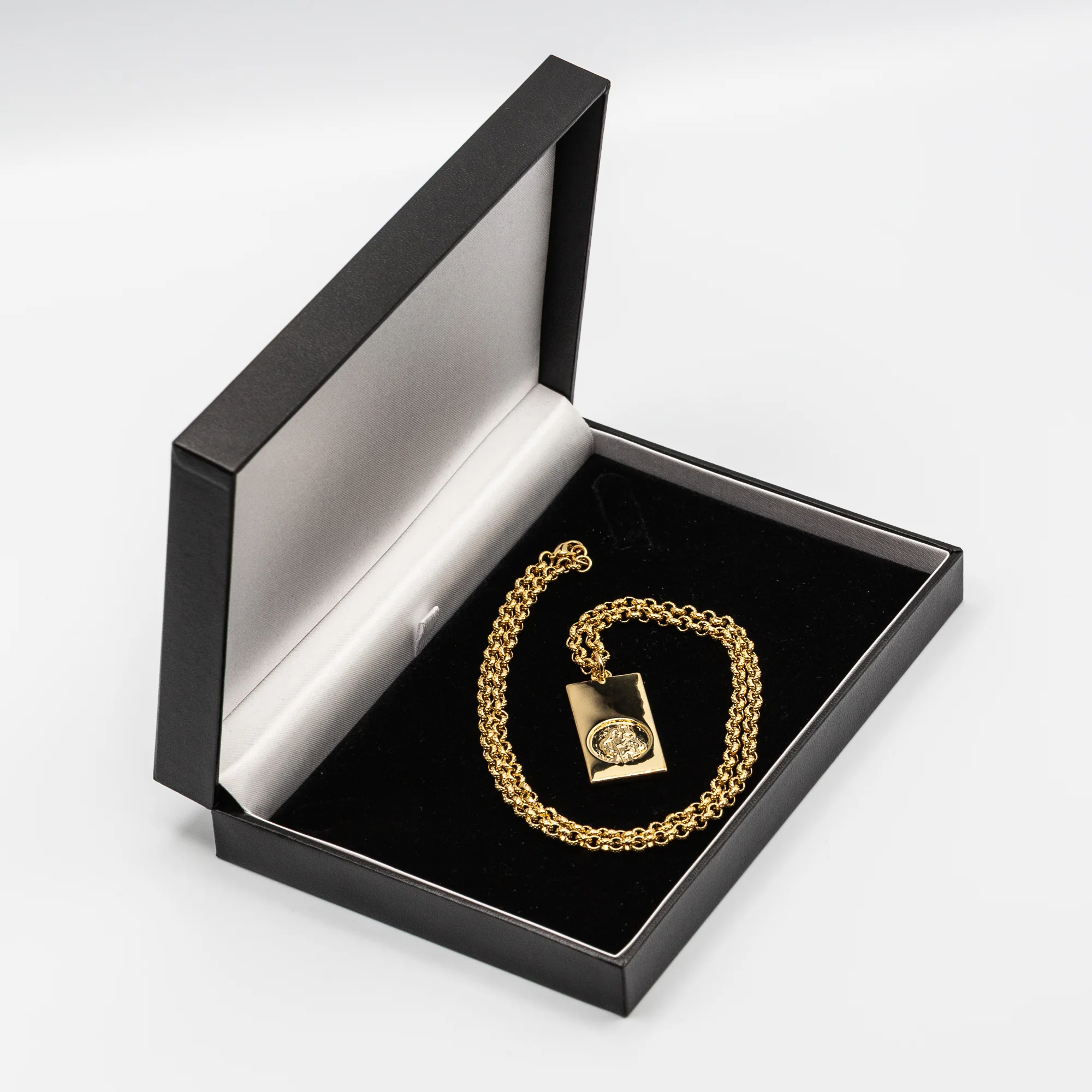 9ct Gold St Christopher Ingot Pendant - Image 7